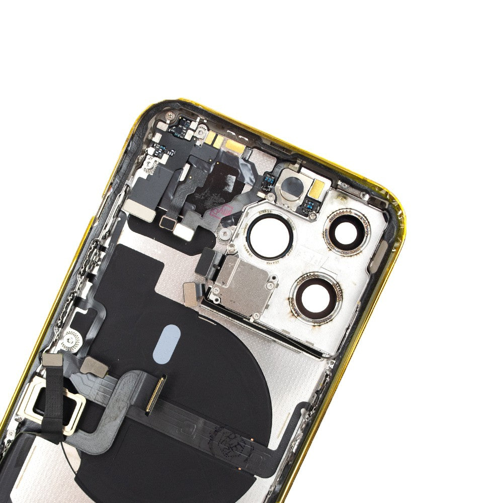 Rear Housing with Full Set Parts for iPhone 13 Pro-Gold (Purple) Rear Housing with Full Set Parts for iPhone 13 Pro-Gold (Purple)